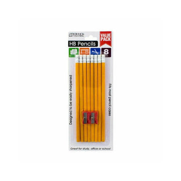 2 Pack x Pencils Lead HB 8pc